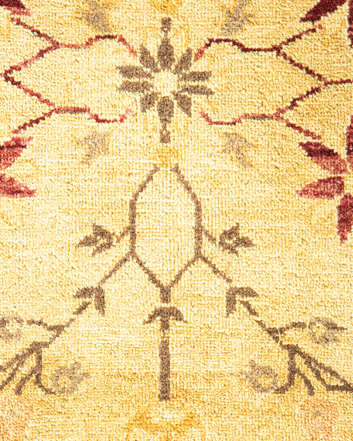 Mogul, One-of-a-Kind Hand-Knotted Area Rug - Ivory, 8' 2" x 9' 10"