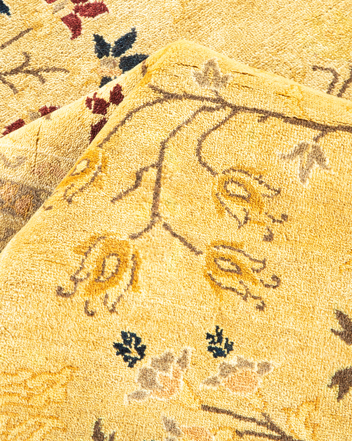 Mogul, One-of-a-Kind Hand-Knotted Area Rug - Ivory, 8' 2" x 9' 10"