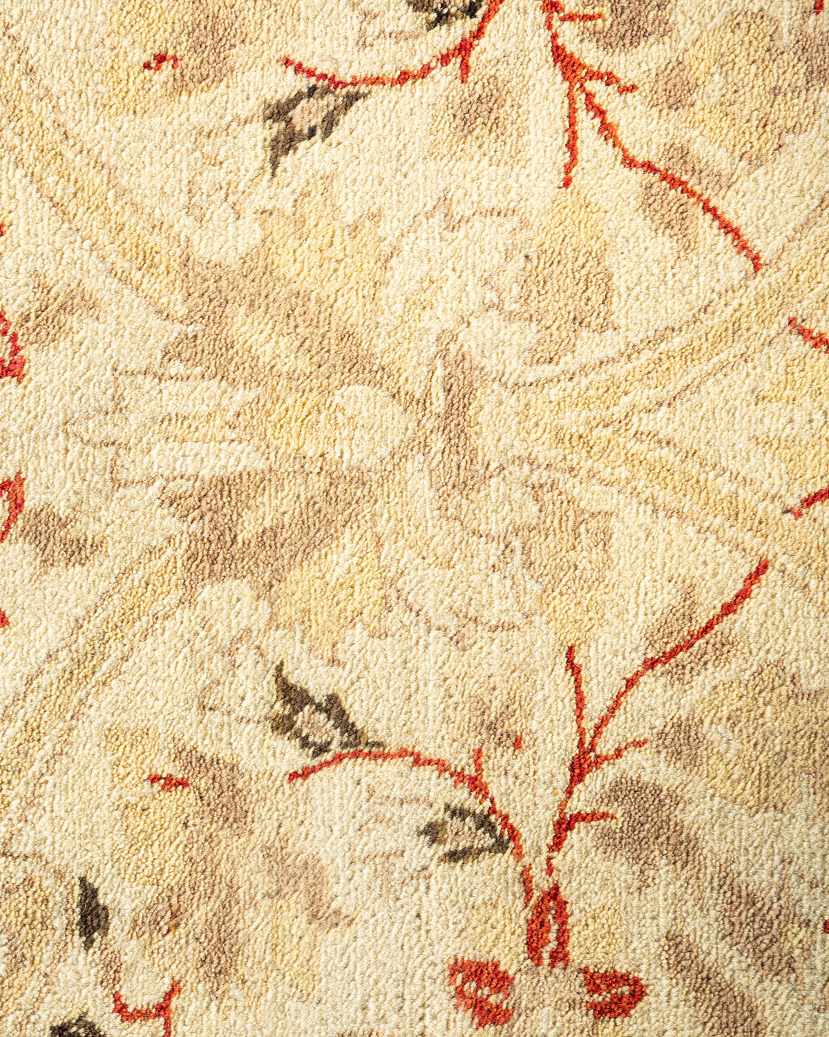 Mogul, One-of-a-Kind Hand-Knotted Area Rug - Ivory, 8' 1" x 9' 10"