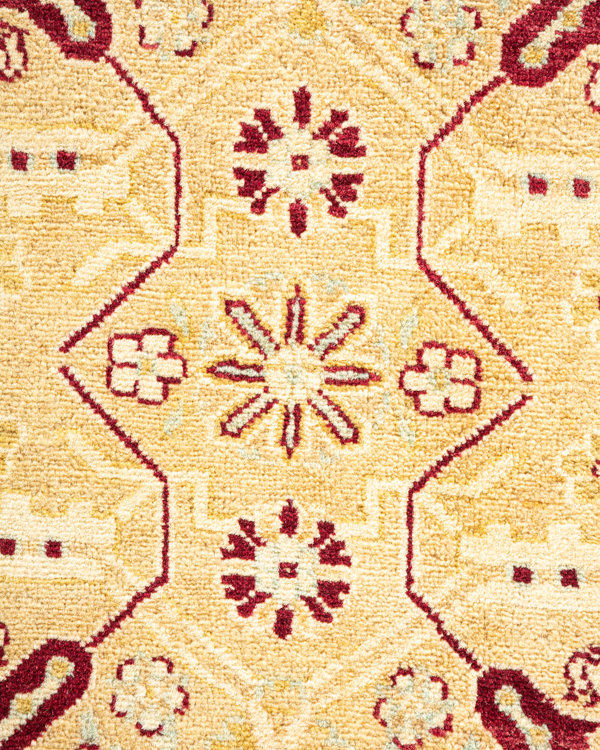 Mogul, One-of-a-Kind Hand-Knotted Area Rug - Yellow, 8' 1" x 10' 2"