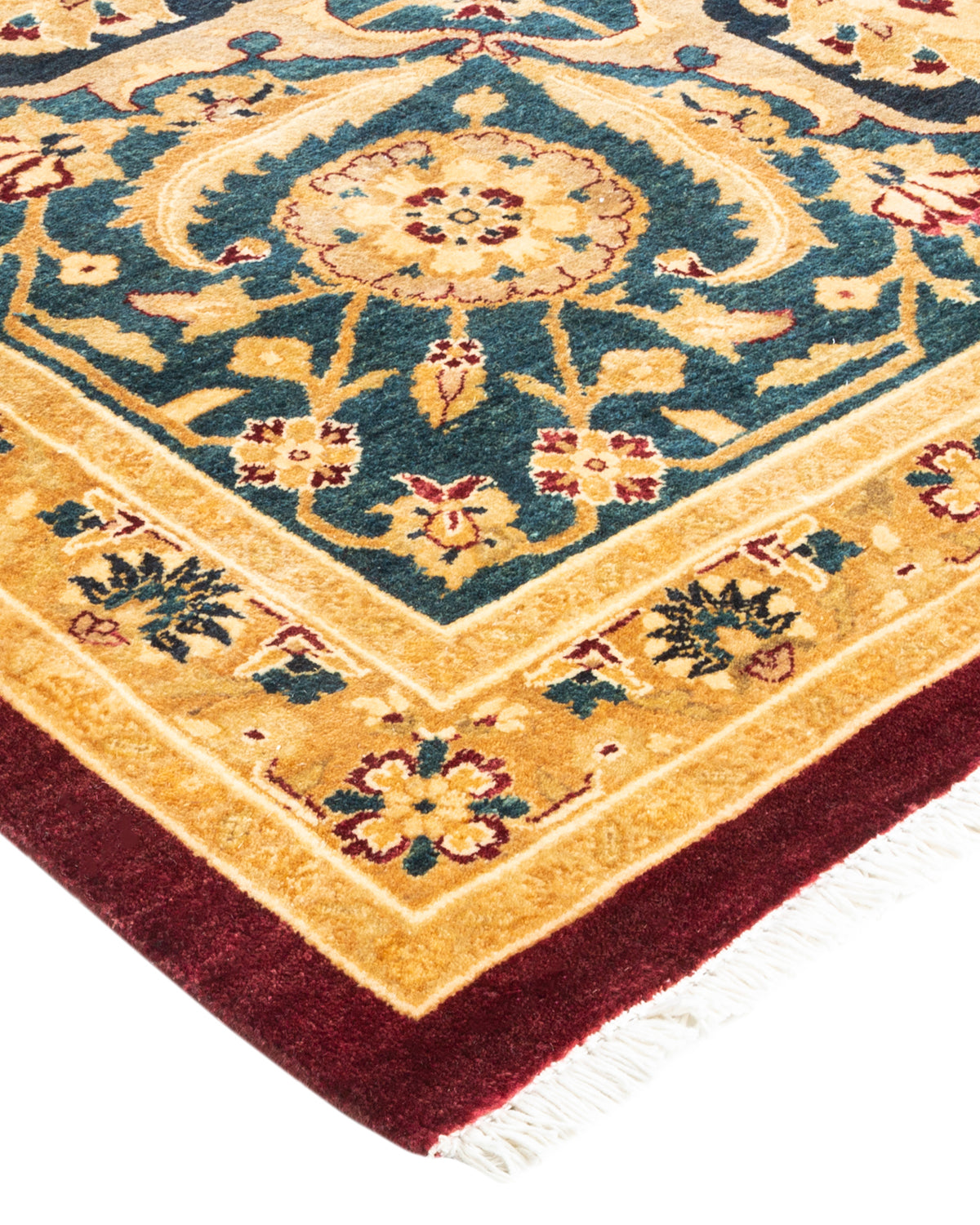 Mogul, One-of-a-Kind Hand-Knotted Area Rug - Red, 8' 2" x 10' 3"