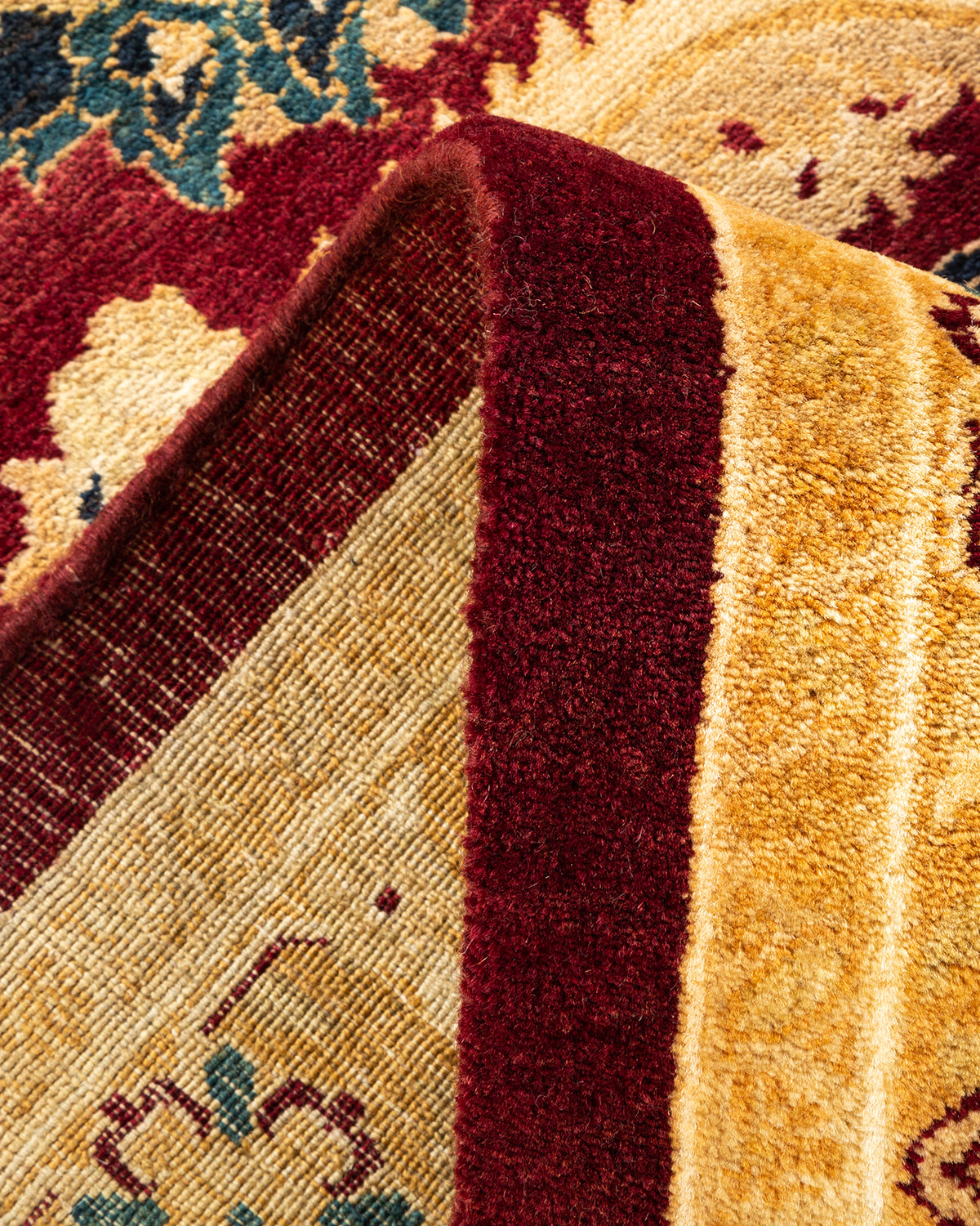 Mogul, One-of-a-Kind Hand-Knotted Area Rug - Red, 8' 2" x 10' 3"