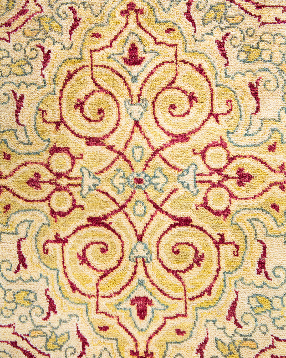 Mogul, One-of-a-Kind Hand-Knotted Area Rug - Ivory, 7' 10" x 10' 7"