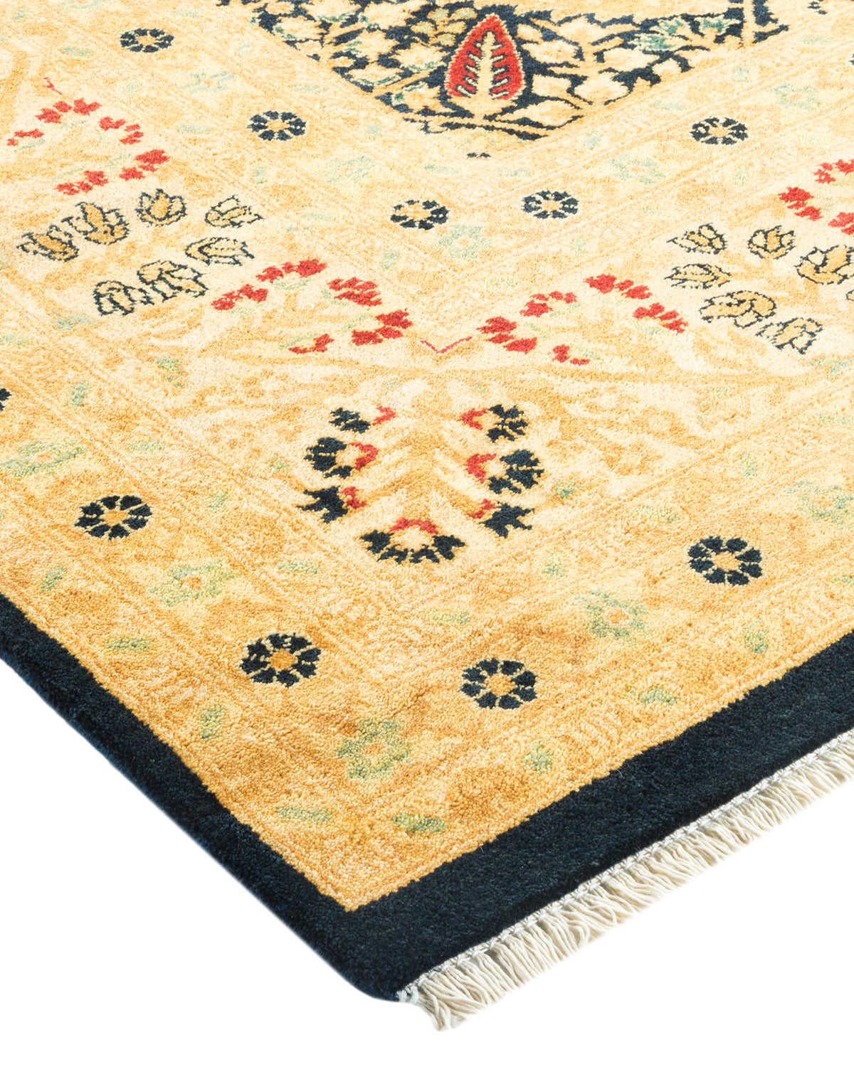 Mogul, One-of-a-Kind Hand-Knotted Area Rug - Blue, 8' 0" x 9' 10"