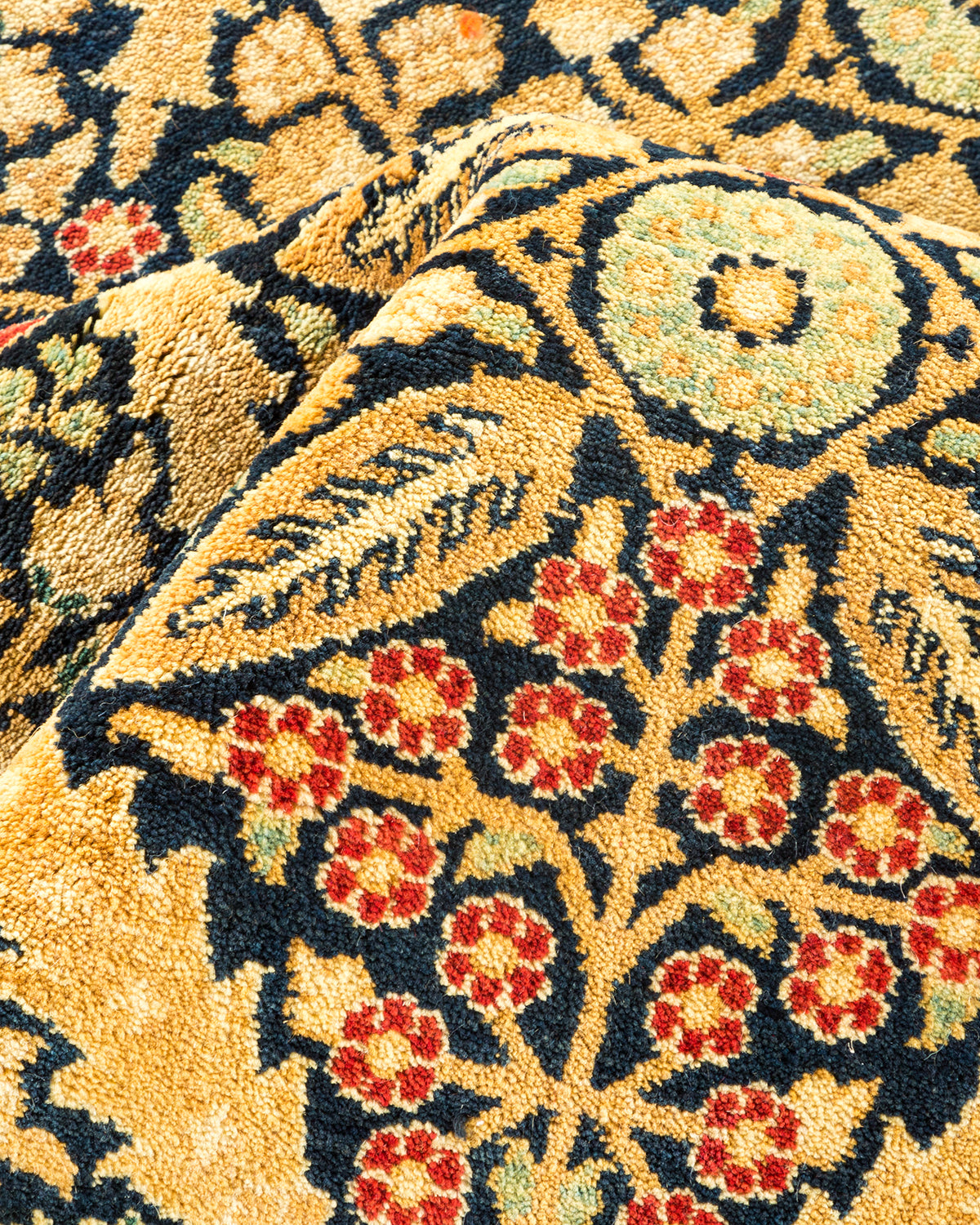 Mogul, One-of-a-Kind Hand-Knotted Area Rug - Blue, 8' 0" x 9' 10"