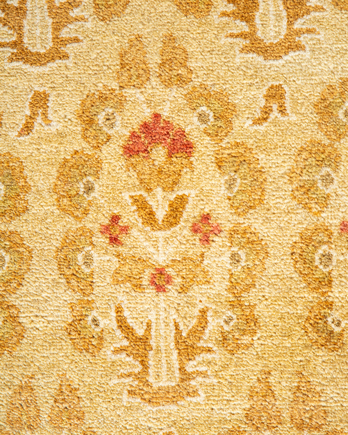 Mogul, One-of-a-Kind Hand-Knotted Area Rug - Yellow, 8' 1" x 10' 2"