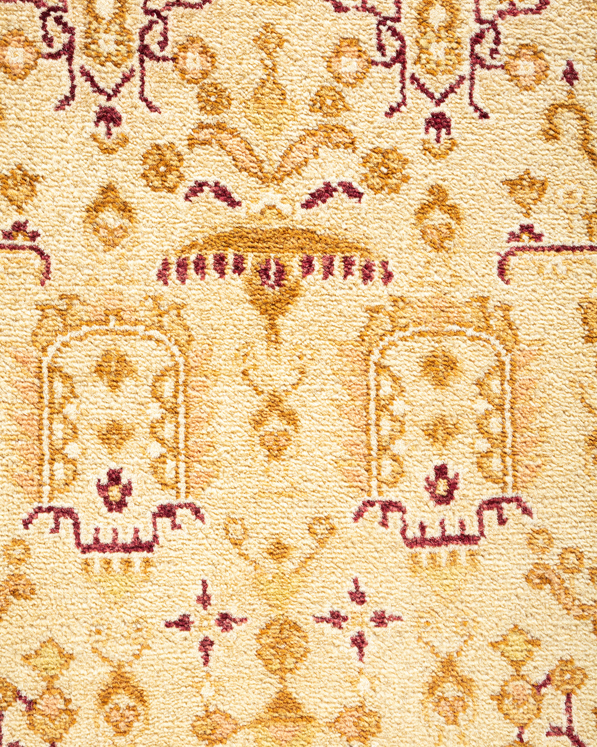 Mogul, One-of-a-Kind Hand-Knotted Area Rug - Ivory, 8' 1" x 10' 1"