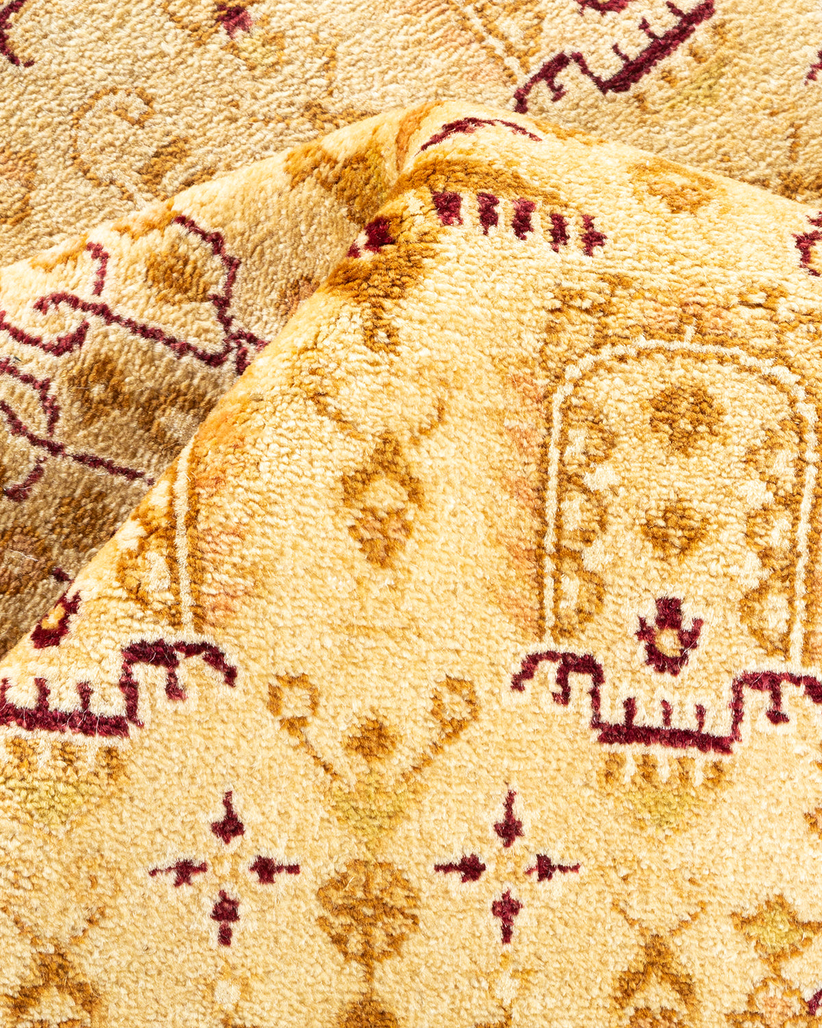 Mogul, One-of-a-Kind Hand-Knotted Area Rug - Ivory, 8' 1" x 10' 1"