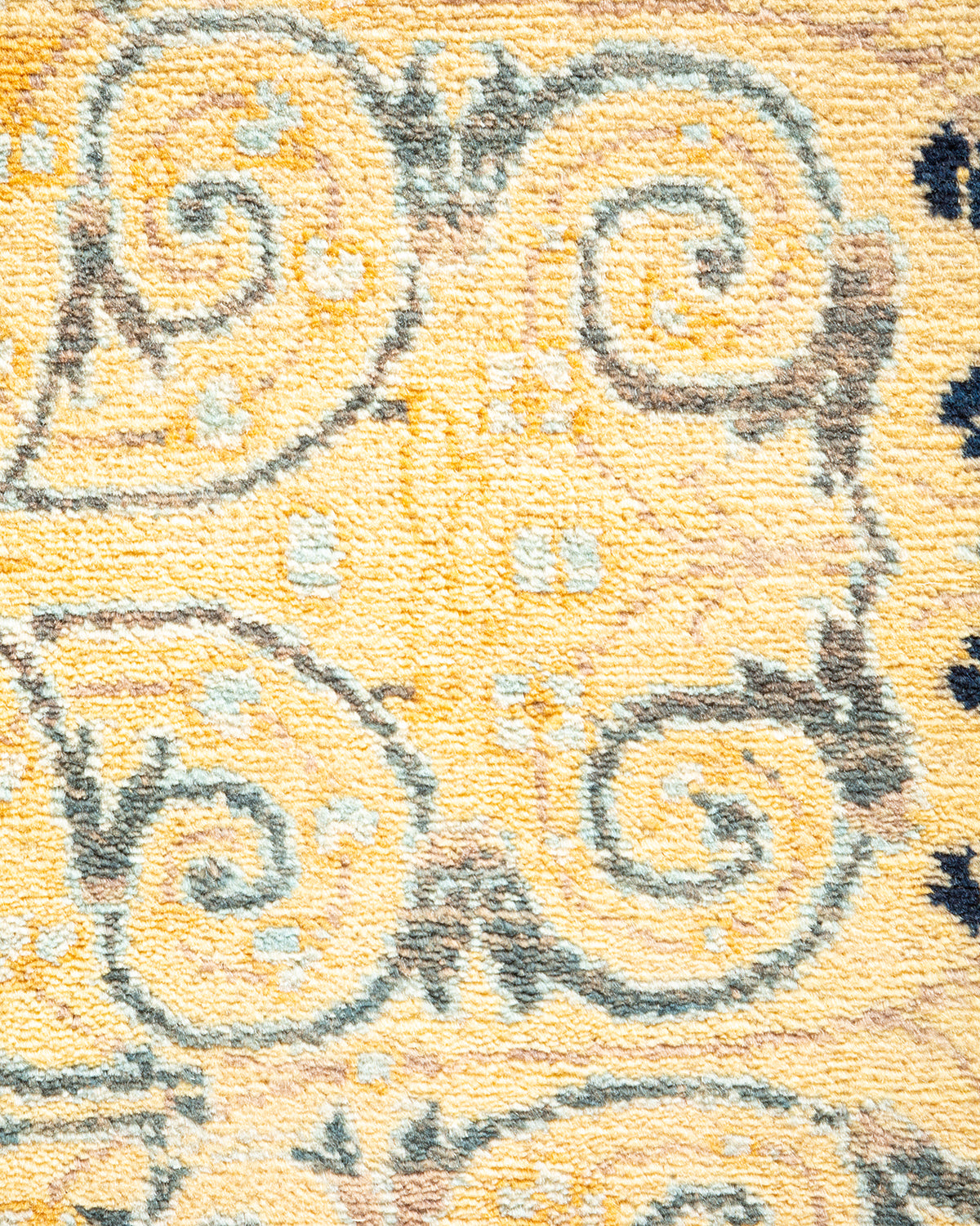 Mogul, One-of-a-Kind Hand-Knotted Area Rug - Gray, 8' 1" x 10' 8"