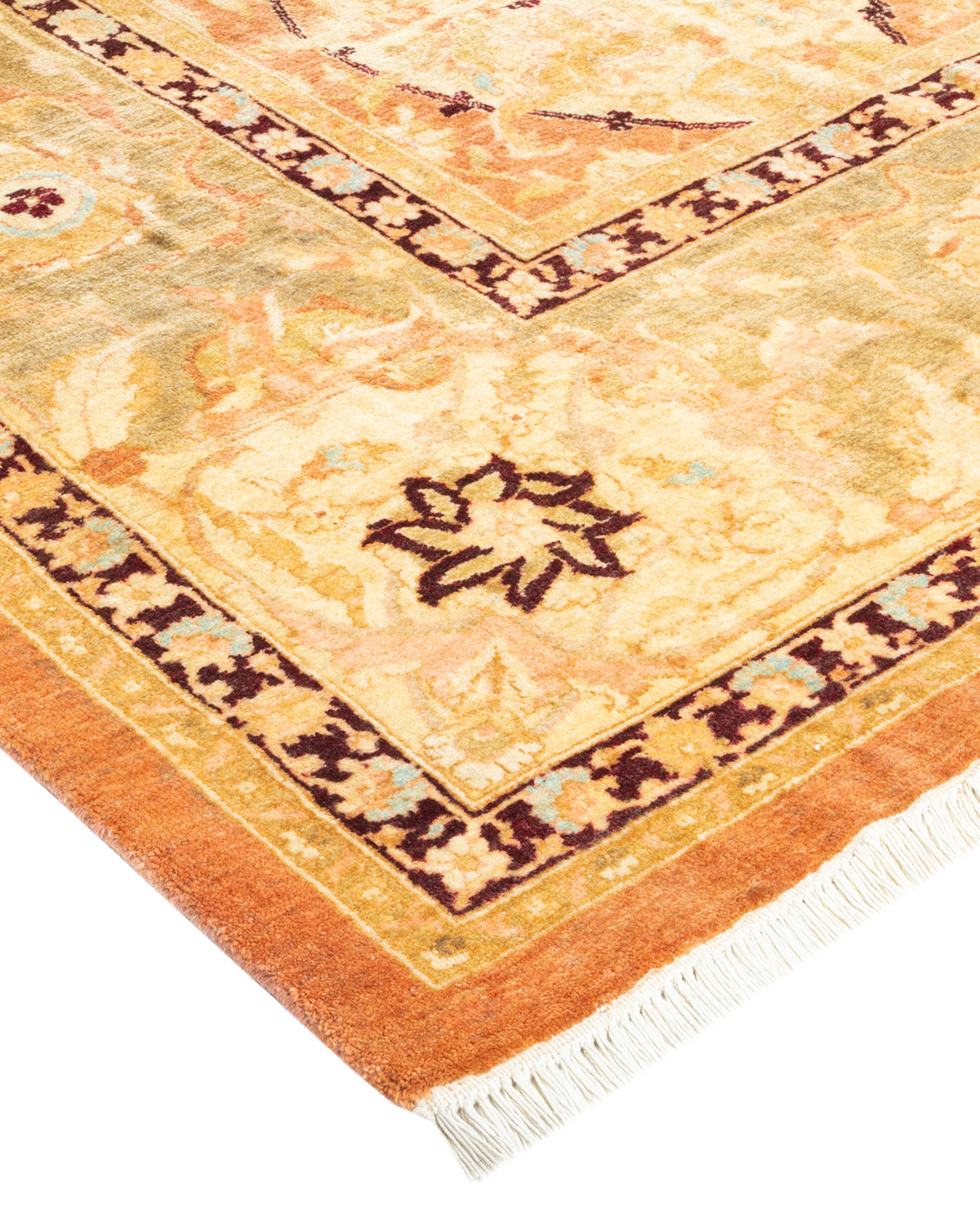 Mogul, One-of-a-Kind Hand-Knotted Area Rug - Brown, 7' 10" x 10' 1"