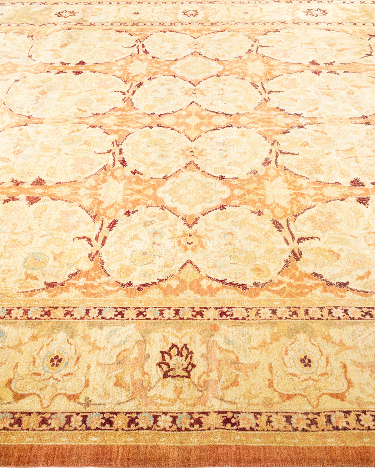 Mogul, One-of-a-Kind Hand-Knotted Area Rug - Brown, 7' 10" x 10' 1"
