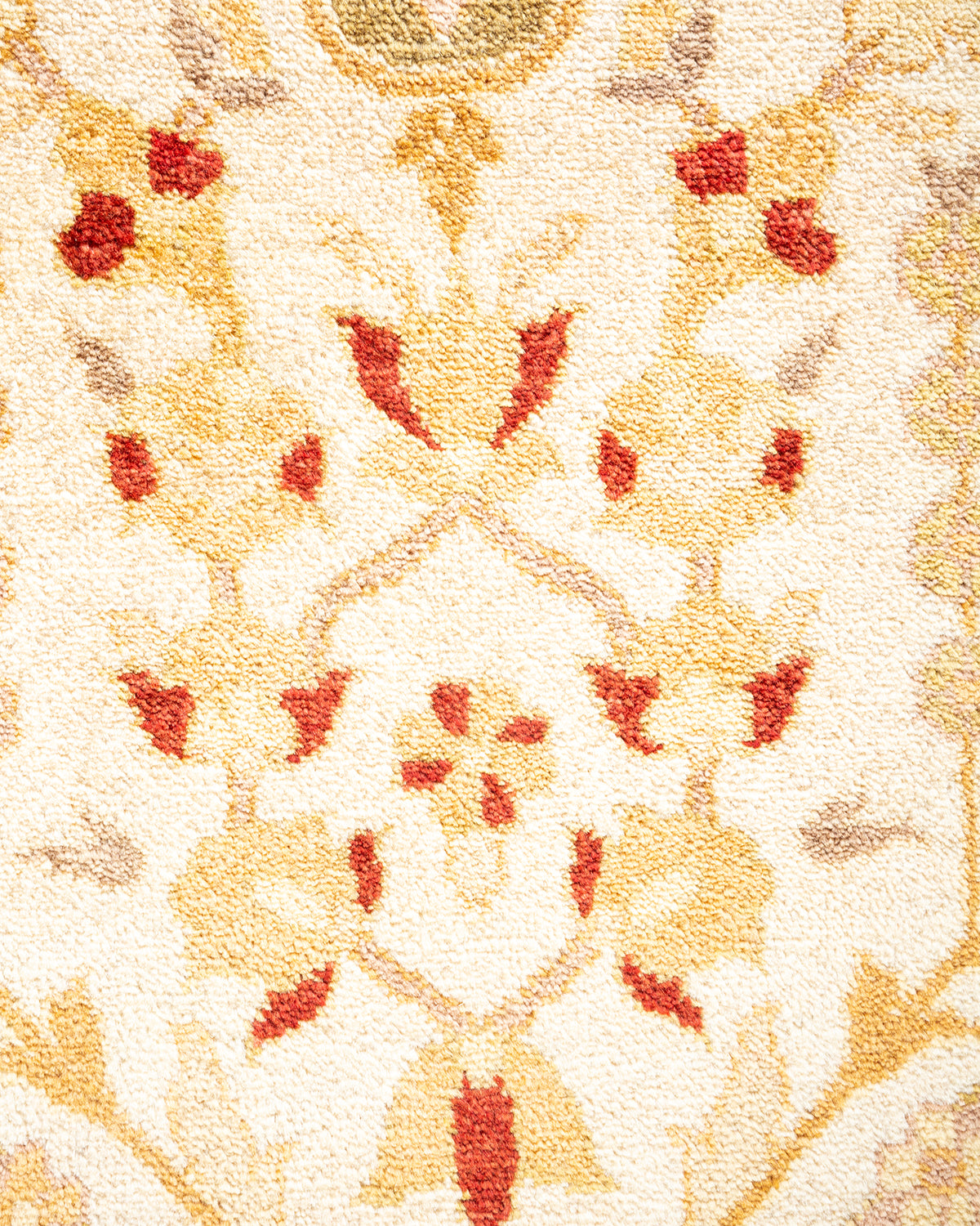 Mogul, One-of-a-Kind Hand-Knotted Area Rug - Ivory, 8' 2" x 10' 6"