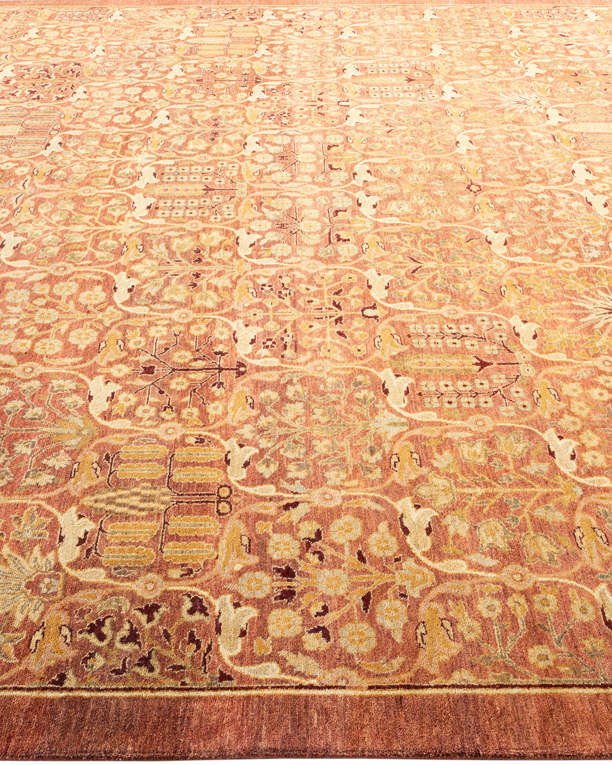 Mogul, One-of-a-Kind Hand-Knotted Area Rug - Pink, 8' 1" x 9' 10"