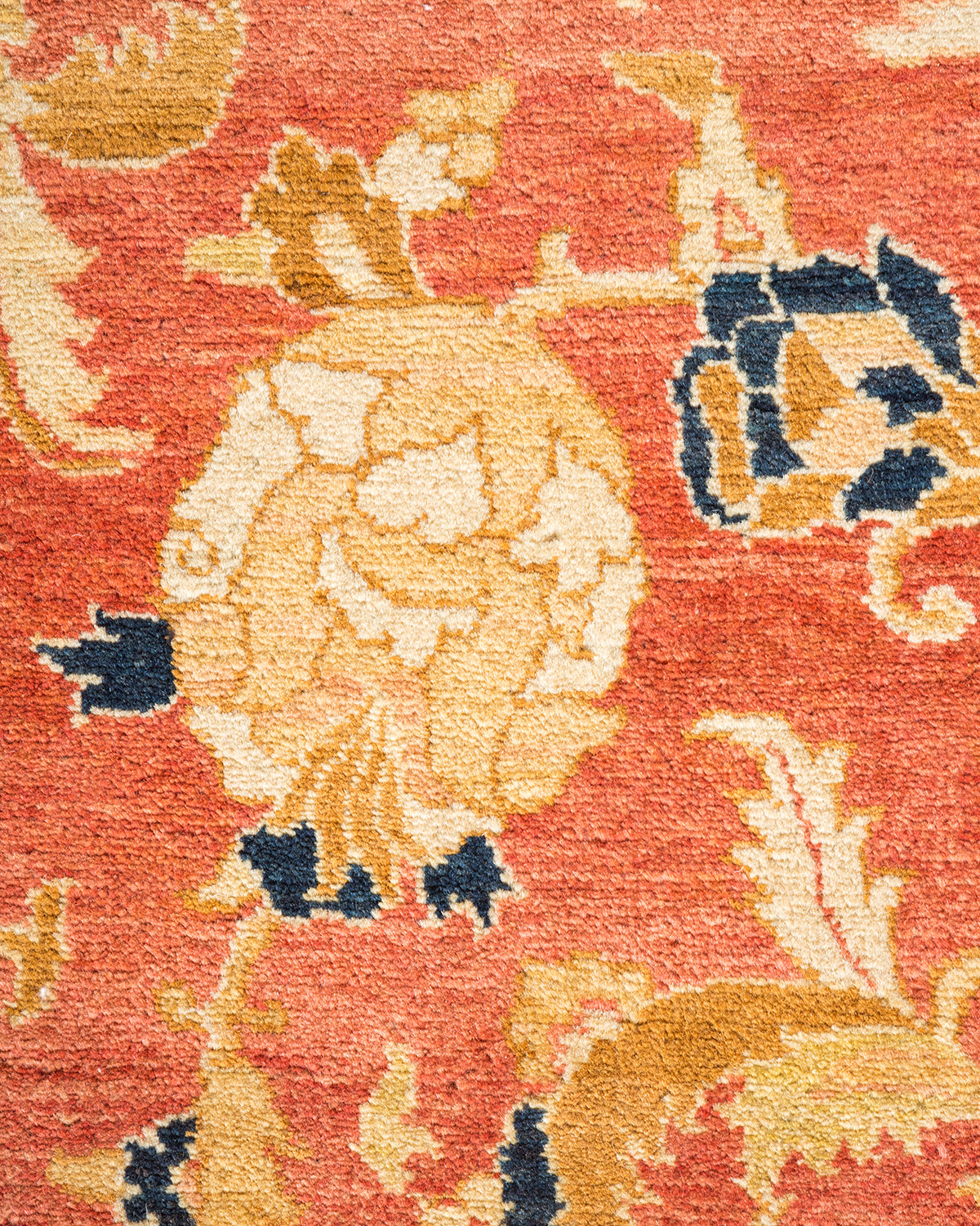 Mogul, One-of-a-Kind Hand-Knotted Area Rug - Orange, 6' 1" x 8' 10"