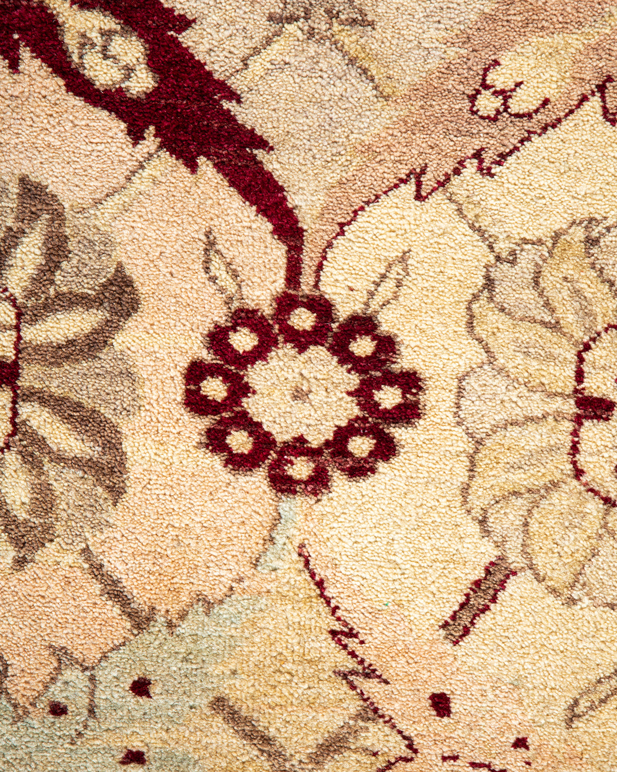 Mogul, One-of-a-Kind Hand-Knotted Area Rug - Ivory, 9' 3" x 11' 10"