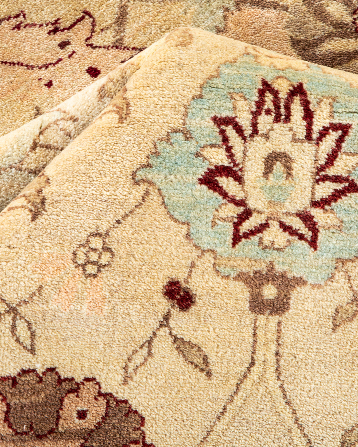 Mogul, One-of-a-Kind Hand-Knotted Area Rug - Ivory, 9' 3" x 11' 10"