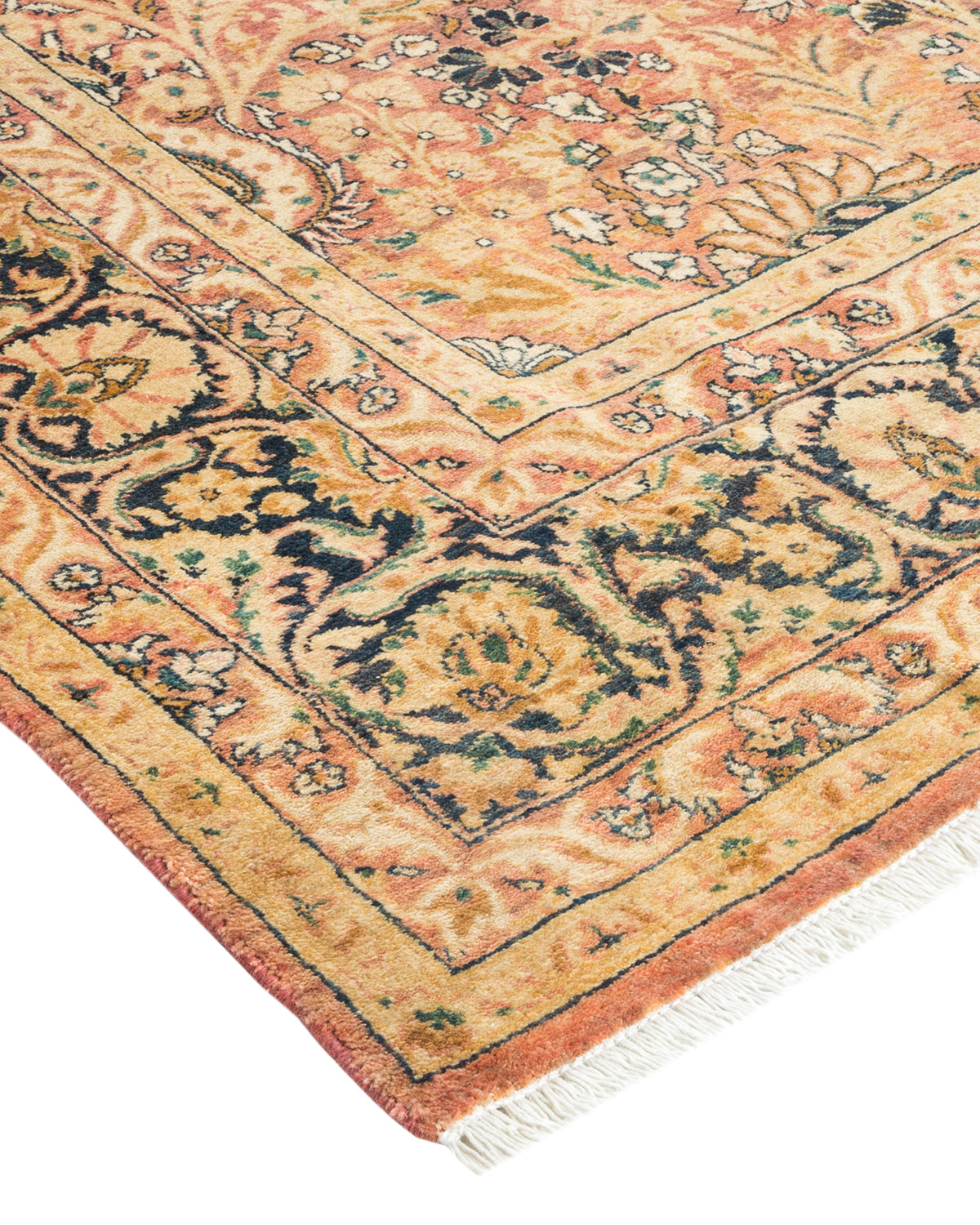 Mogul, One-of-a-Kind Hand-Knotted Area Rug - Pink, 5' 9" x 9' 2"