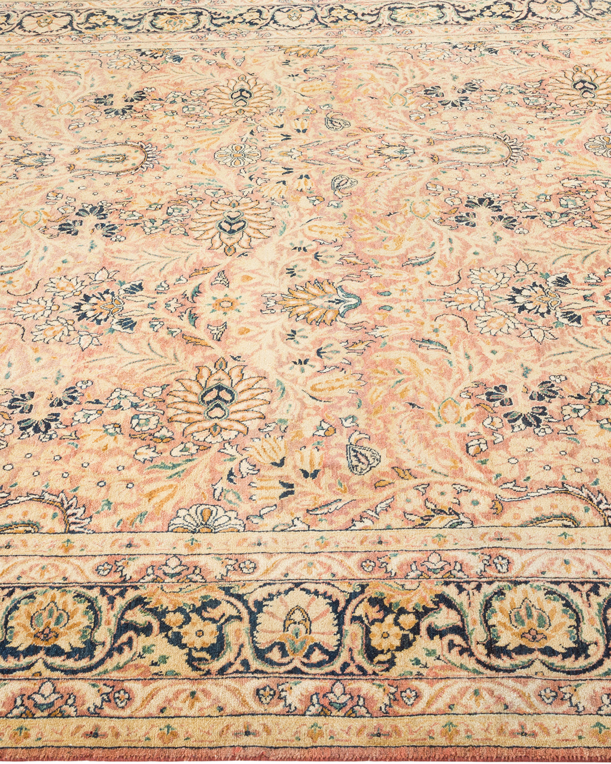 Mogul, One-of-a-Kind Hand-Knotted Area Rug - Pink, 5' 9" x 9' 2"