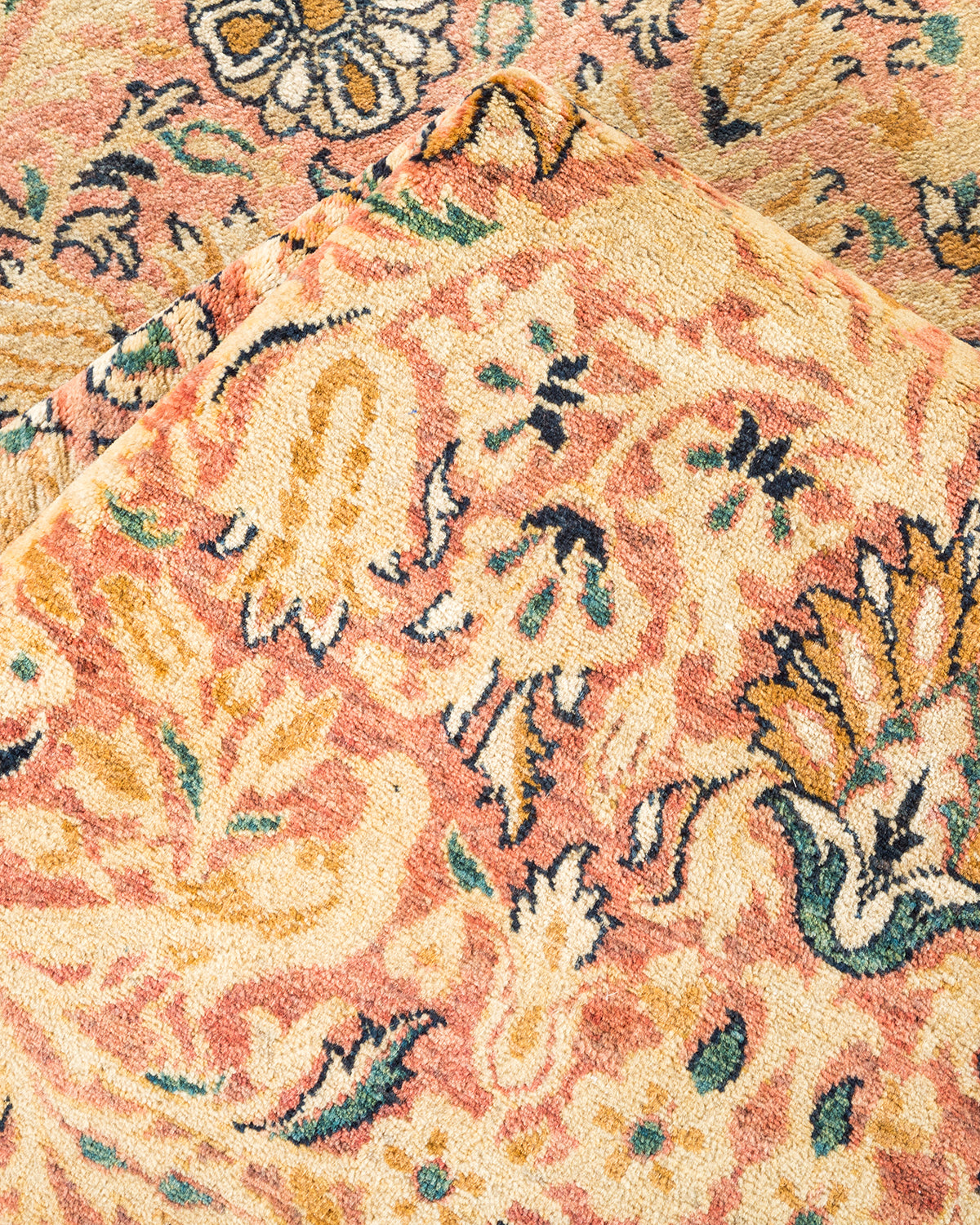 Mogul, One-of-a-Kind Hand-Knotted Area Rug - Pink, 5' 9" x 9' 2"