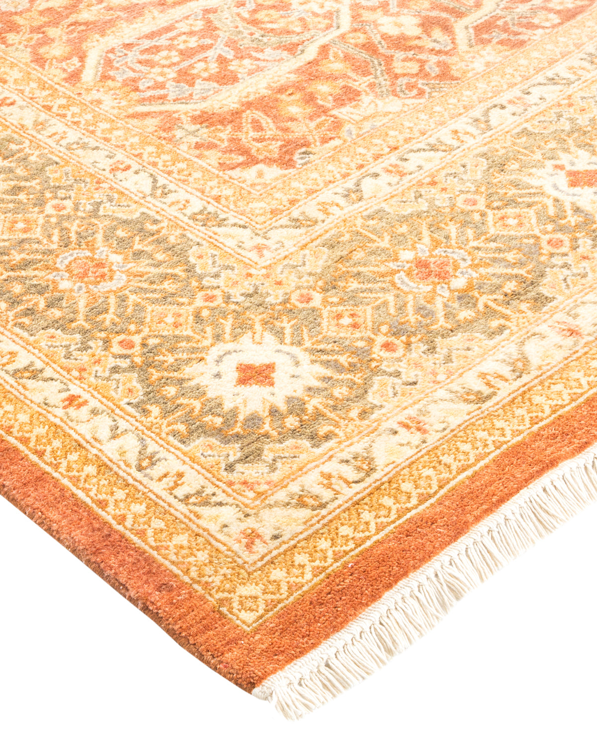 Mogul, One-of-a-Kind Hand-Knotted Area Rug - Brown, 6' 2" x 8' 10"
