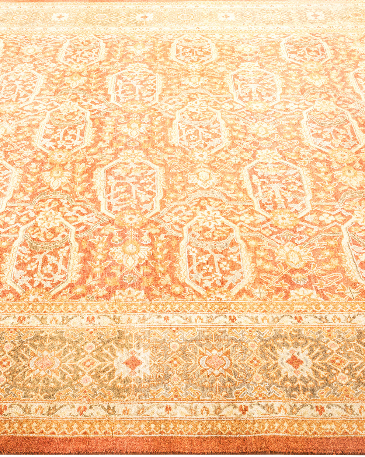 Mogul, One-of-a-Kind Hand-Knotted Area Rug - Brown, 6' 2" x 8' 10"