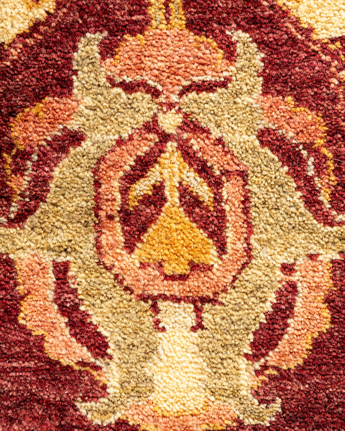 Mogul, One-of-a-Kind Hand-Knotted Area Rug - Red, 6' 1" x 9' 6"