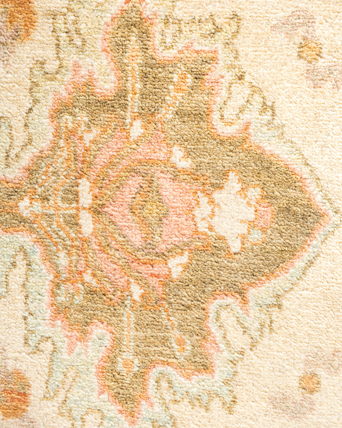 Mogul, One-of-a-Kind Hand-Knotted Area Rug - Ivory, 5' 10" x 9' 6"