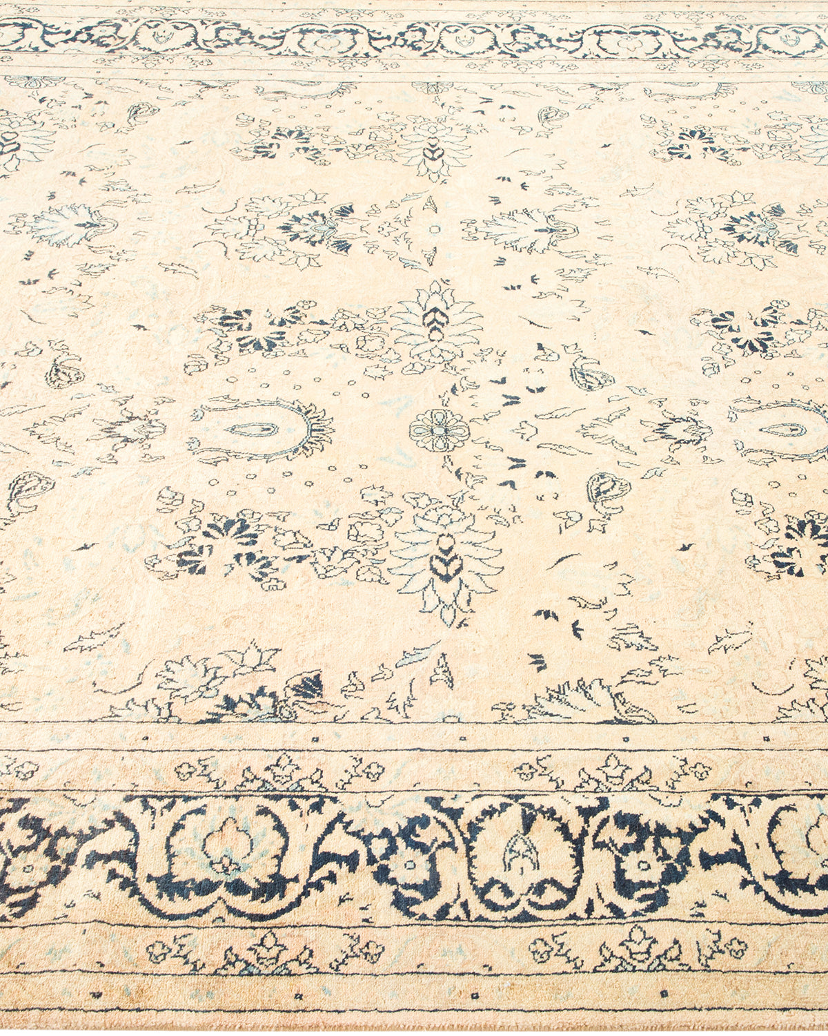 Mogul, One-of-a-Kind Hand-Knotted Area Rug - Beige, 6' 1" x 9' 0"