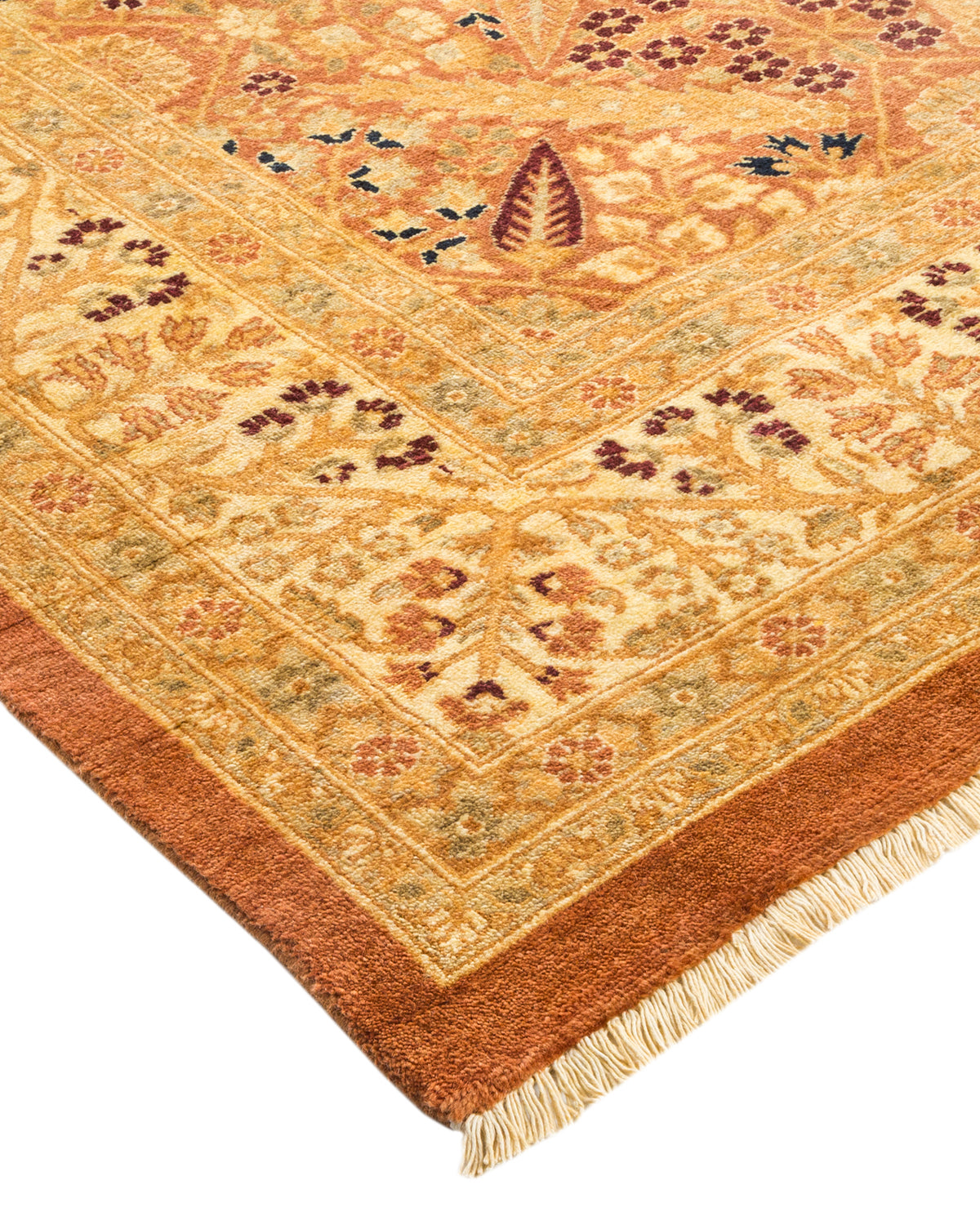 Mogul, One-of-a-Kind Hand-Knotted Area Rug - Brown, 6' 0" x 9' 1"