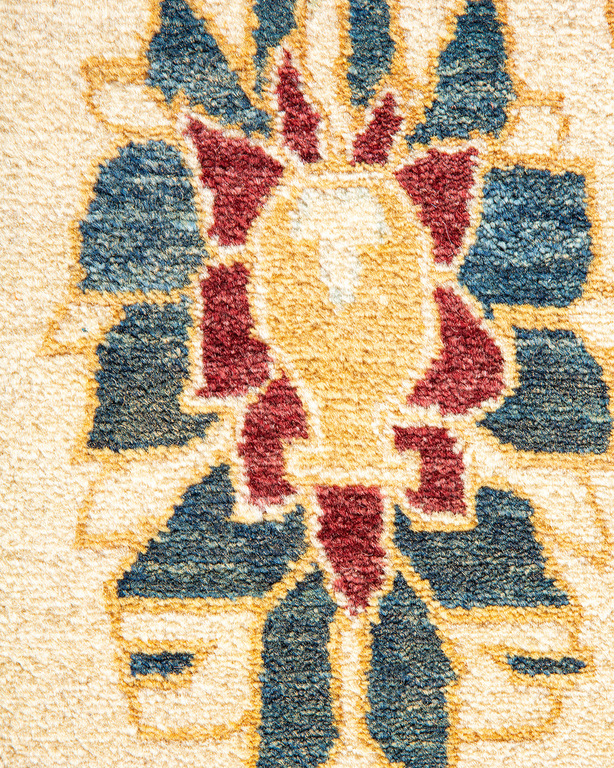 Mogul, One-of-a-Kind Hand-Knotted Area Rug - Ivory, 9' 2" x 12' 3"