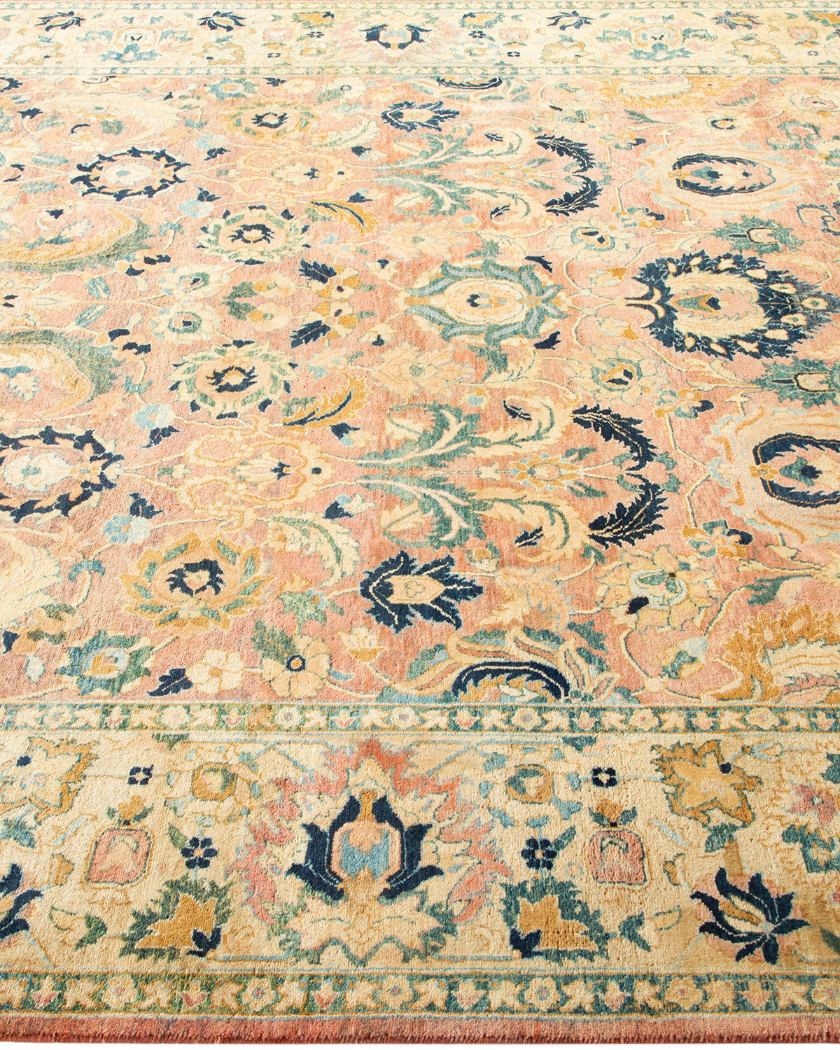 Mogul, One-of-a-Kind Hand-Knotted Area Rug - Pink, 6' 2" x 9' 1"