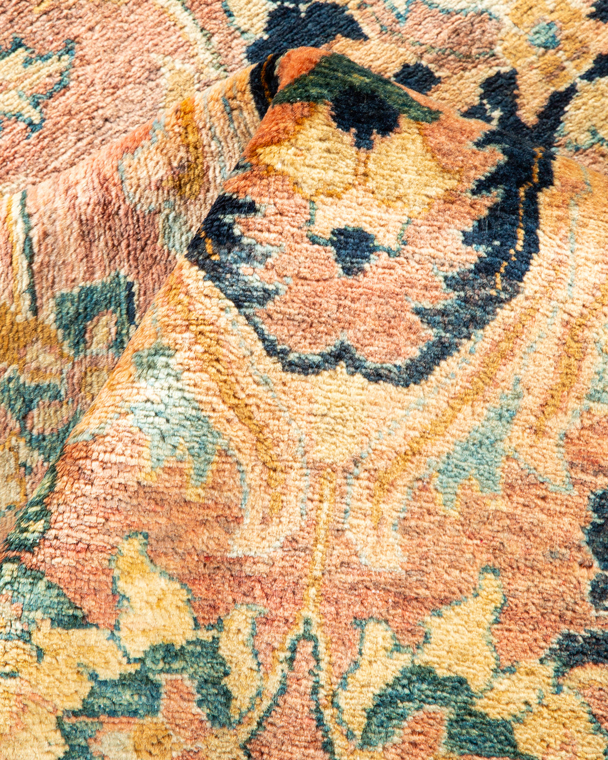 Mogul, One-of-a-Kind Hand-Knotted Area Rug - Pink, 6' 2" x 9' 1"