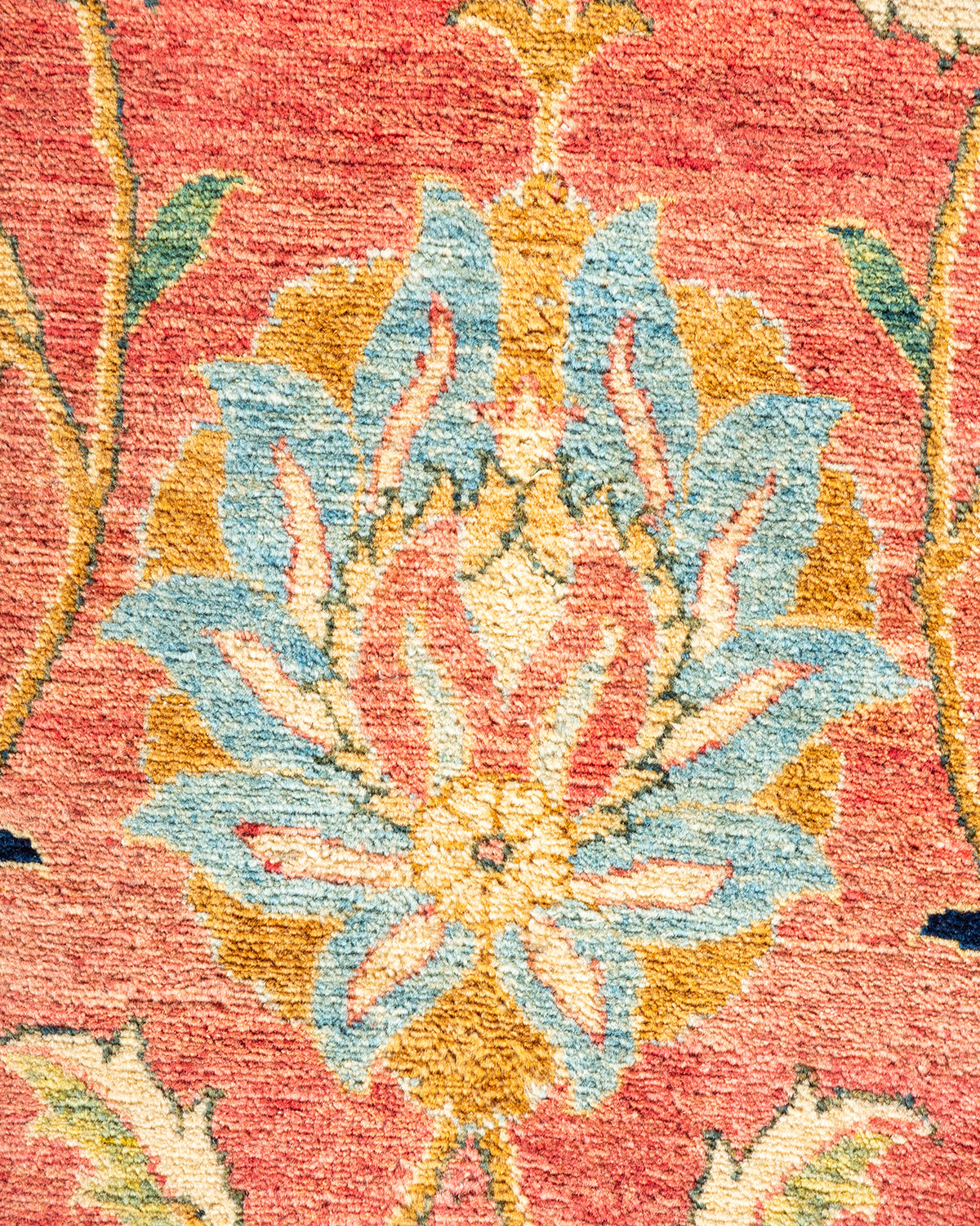Mogul, One-of-a-Kind Hand-Knotted Area Rug - Orange, 6' 1" x 8' 10"