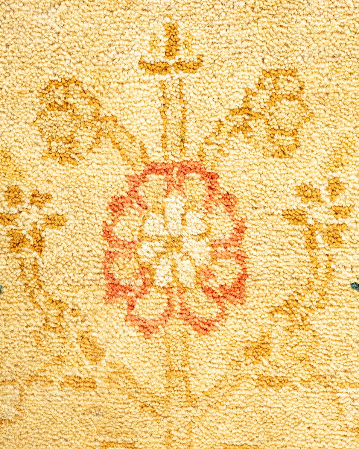 Mogul, One-of-a-Kind Hand-Knotted Area Rug - Yellow, 6' 1" x 9' 1"