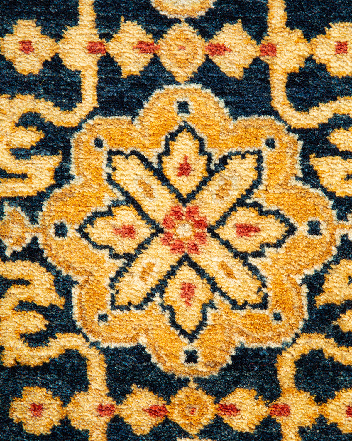 Mogul, One-of-a-Kind Hand-Knotted Area Rug - Orange, 6' 0" x 9' 1"