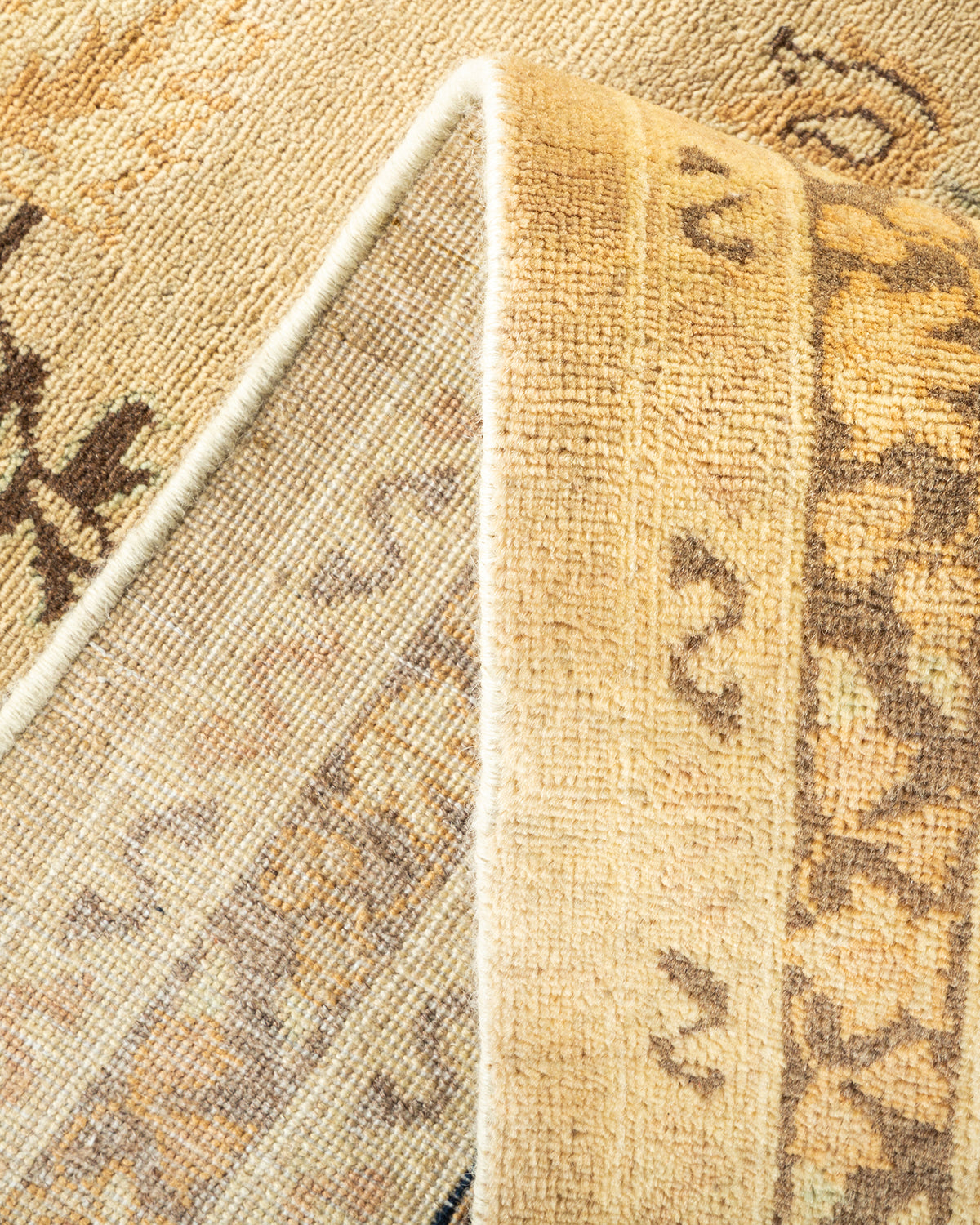 Mogul, One-of-a-Kind Hand-Knotted Area Rug - Ivory, 8' 10" x 12' 0"