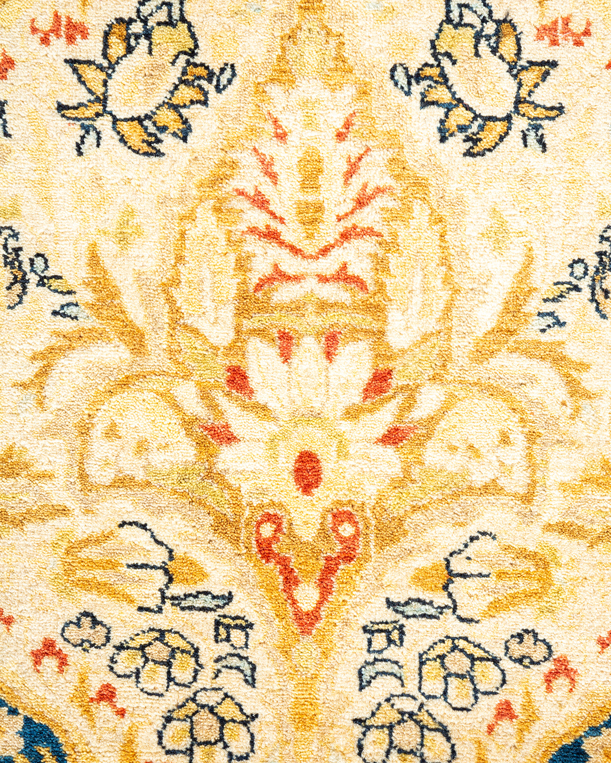 Mogul, One-of-a-Kind Hand-Knotted Area Rug - Ivory, 8' 1" x 10' 1"