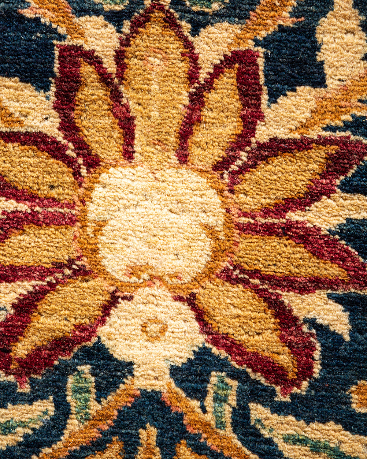 Mogul, One-of-a-Kind Hand-Knotted Area Rug - Blue, 7' 10" x 10' 1"