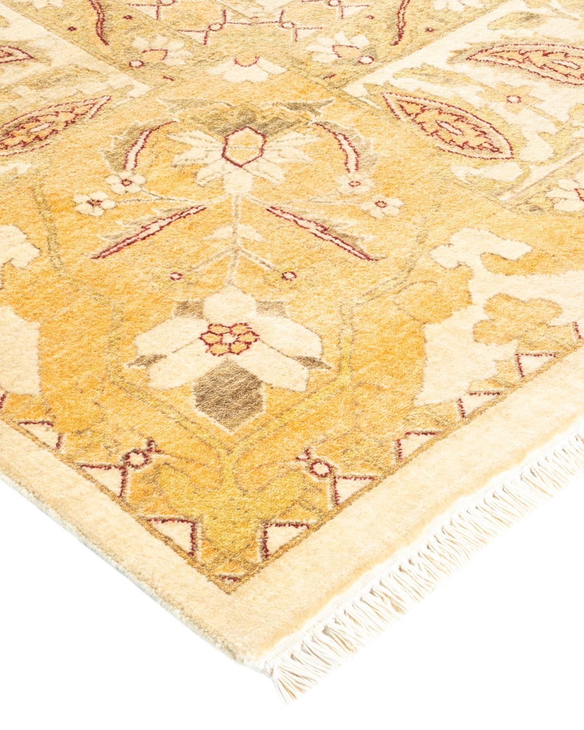 Mogul, One-of-a-Kind Hand-Knotted Area Rug - Ivory, 8' 0" x 10' 1"