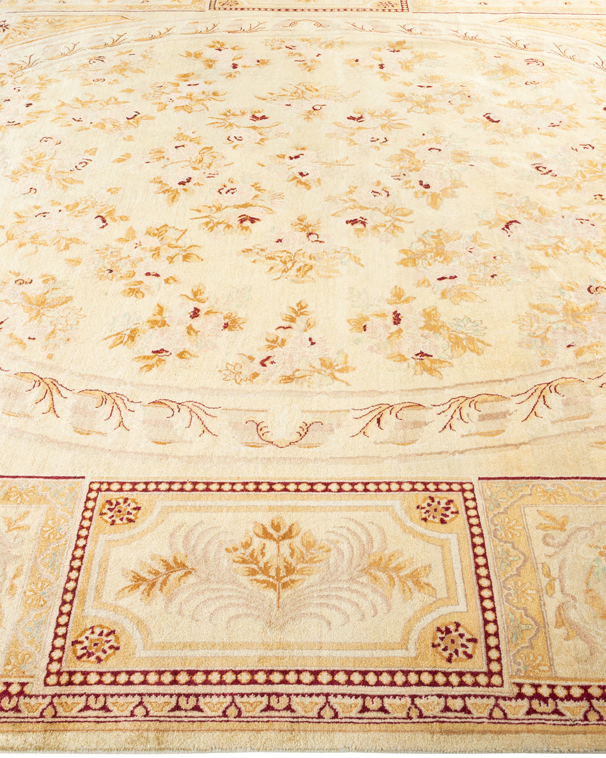 Mogul, One-of-a-Kind Hand-Knotted Area Rug - Ivory, 8' 1" x 10' 2"