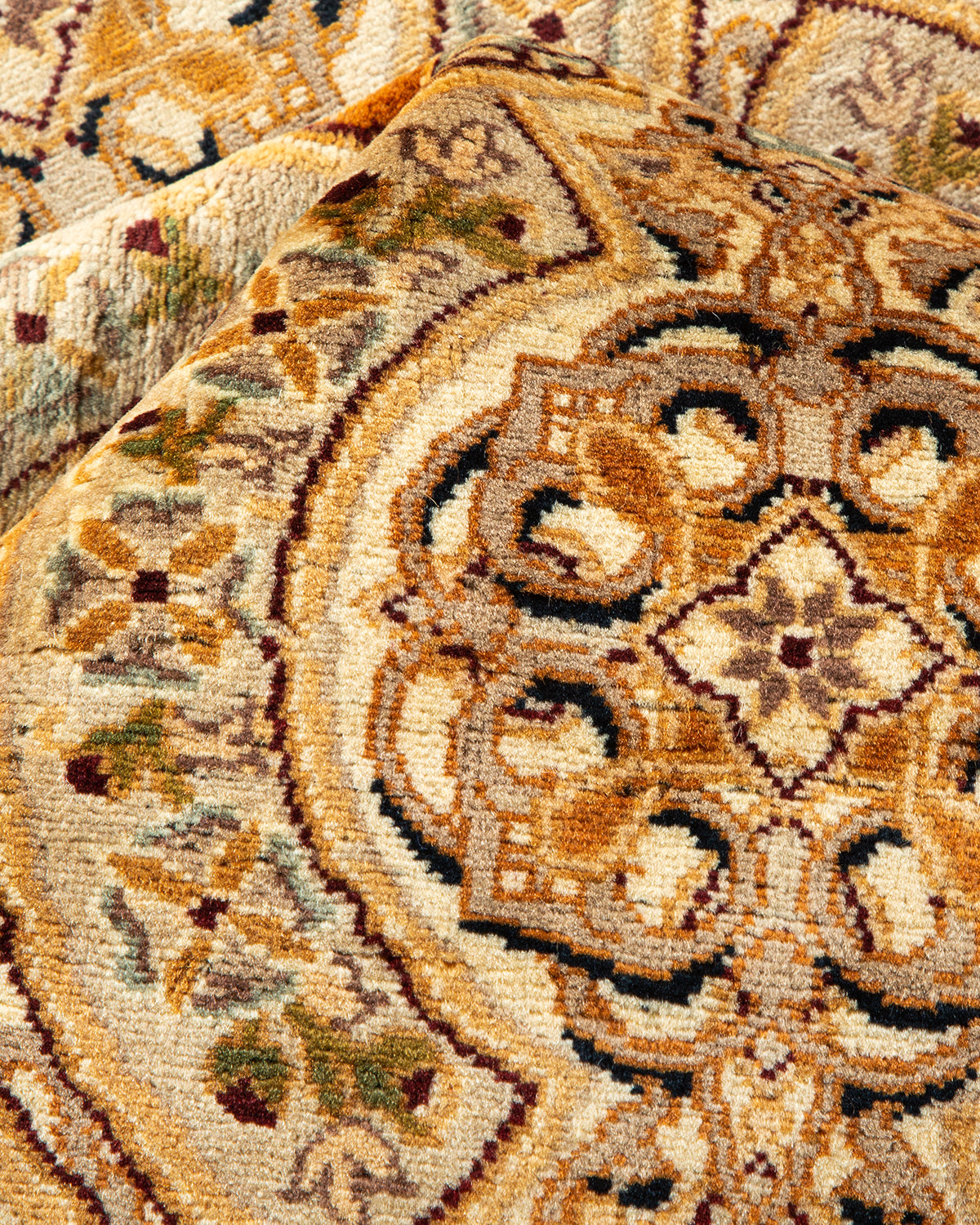 Mogul, One-of-a-Kind Hand-Knotted Area Rug - Ivory, 9' 4" x 10' 1"
