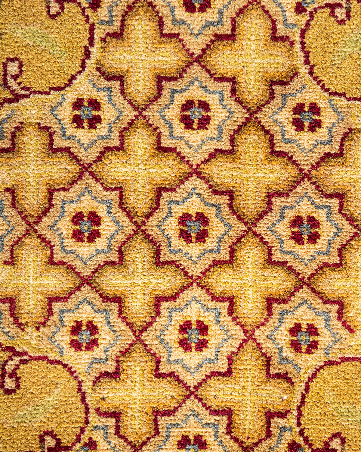 Mogul, One-of-a-Kind Hand-Knotted Area Rug - Red, 9' 1" x 12' 3"