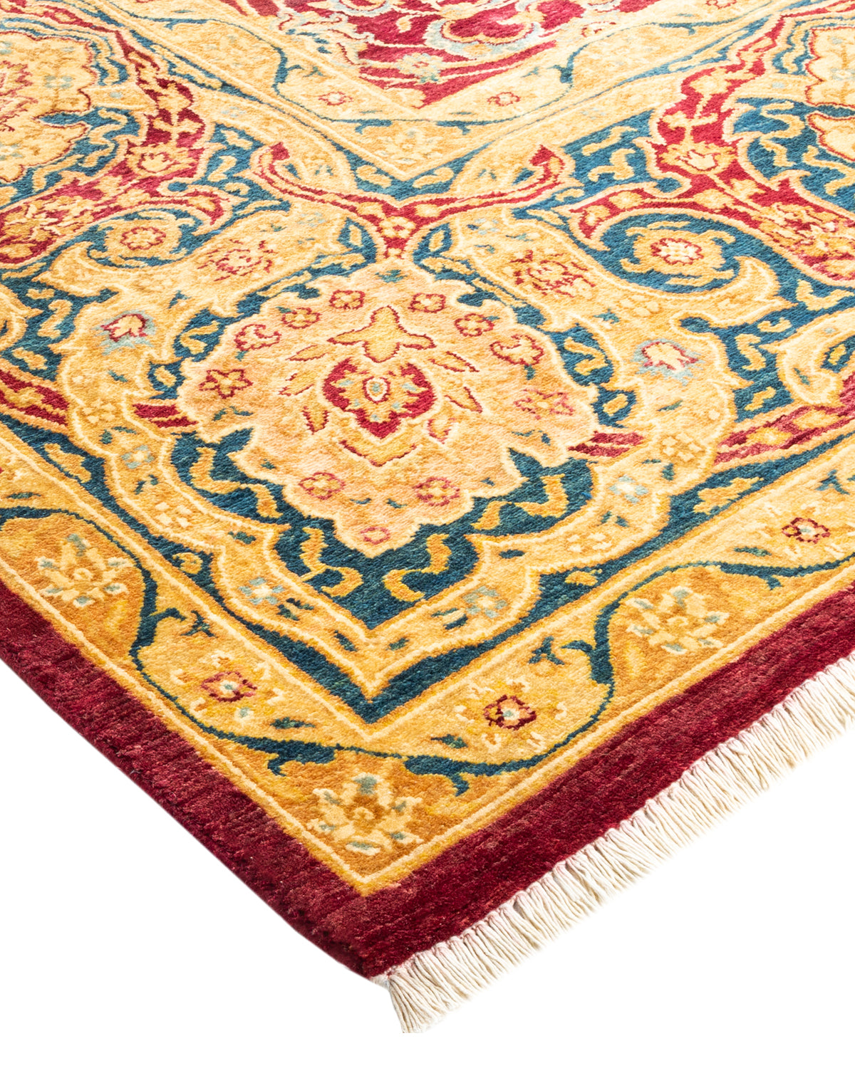 Mogul, One-of-a-Kind Hand-Knotted Area Rug - Red, 8' 0" x 10' 3"