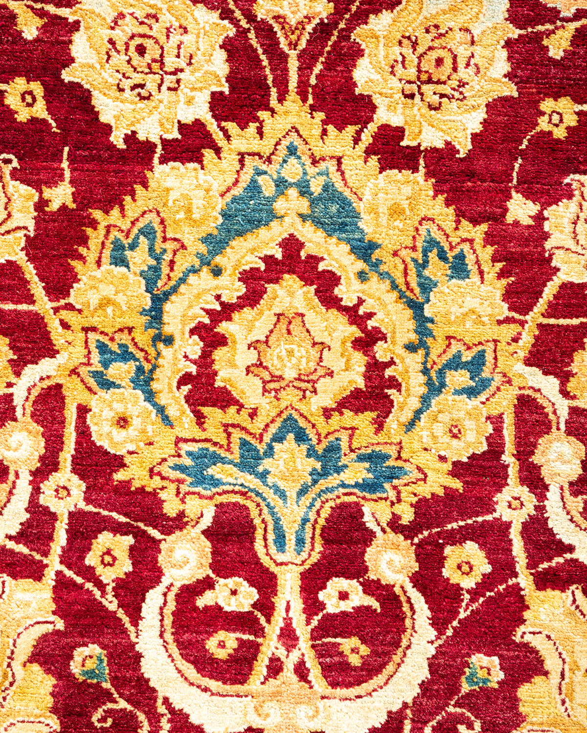 Mogul, One-of-a-Kind Hand-Knotted Area Rug - Red, 8' 0" x 10' 3"