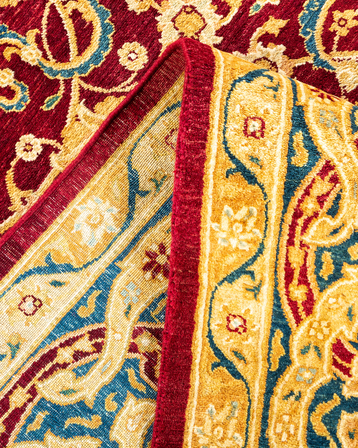 Mogul, One-of-a-Kind Hand-Knotted Area Rug - Red, 8' 0" x 10' 3"