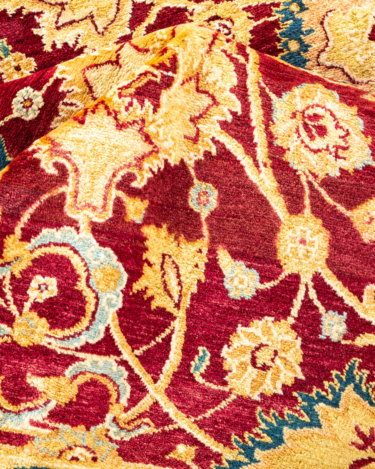 Mogul, One-of-a-Kind Hand-Knotted Area Rug - Red, 8' 0" x 10' 3"