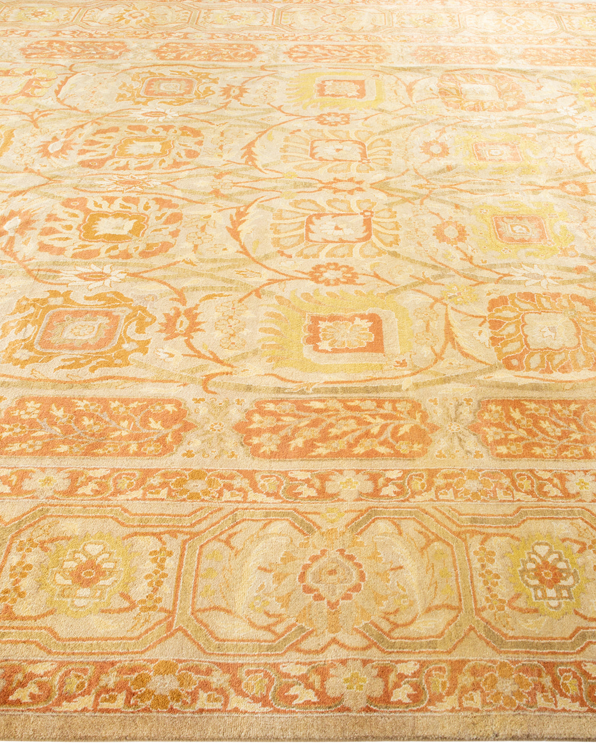 Mogul, One-of-a-Kind Hand-Knotted Area Rug - Yellow, 8' 1" x 10' 3"