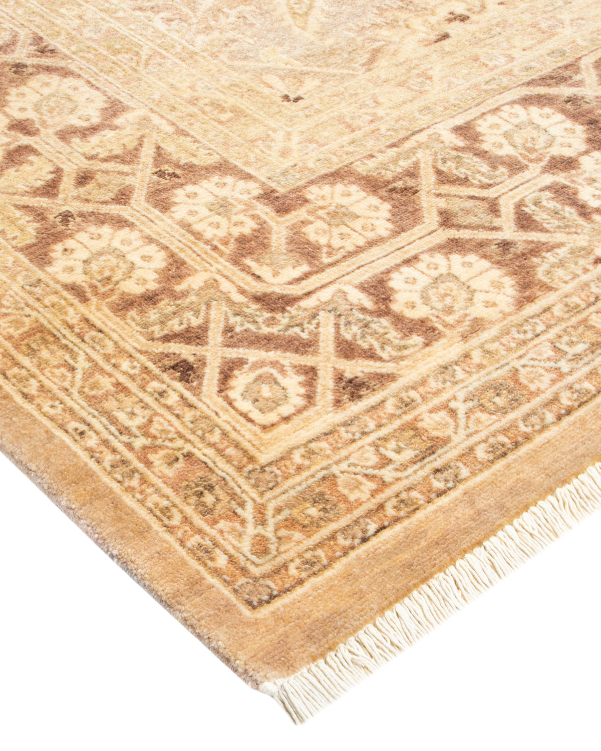 Mogul, One-of-a-Kind Hand-Knotted Area Rug - Ivory, 8' 1" x 10' 5"