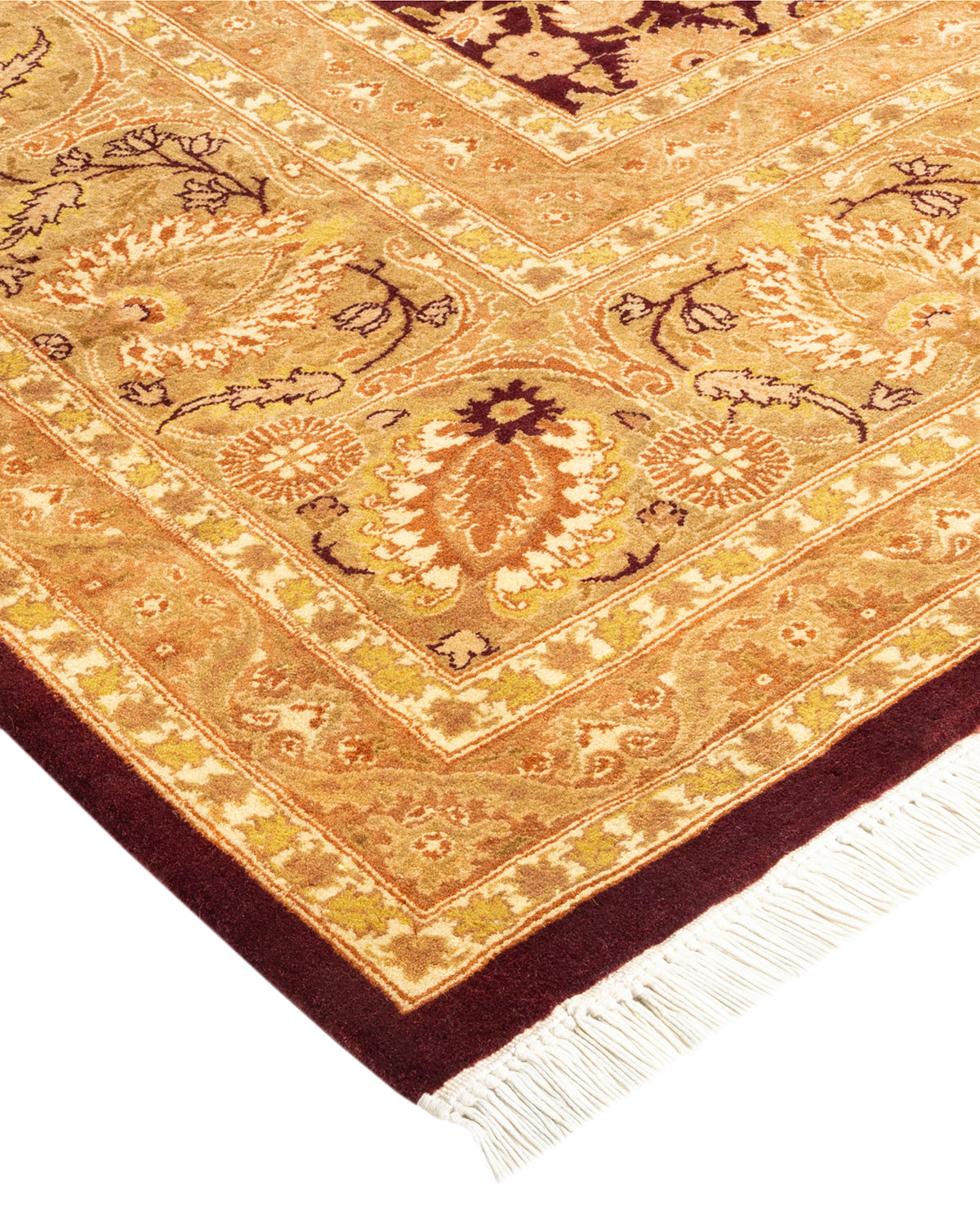 Mogul, One-of-a-Kind Hand-Knotted Area Rug - Red, 6' 1" x 8' 9"