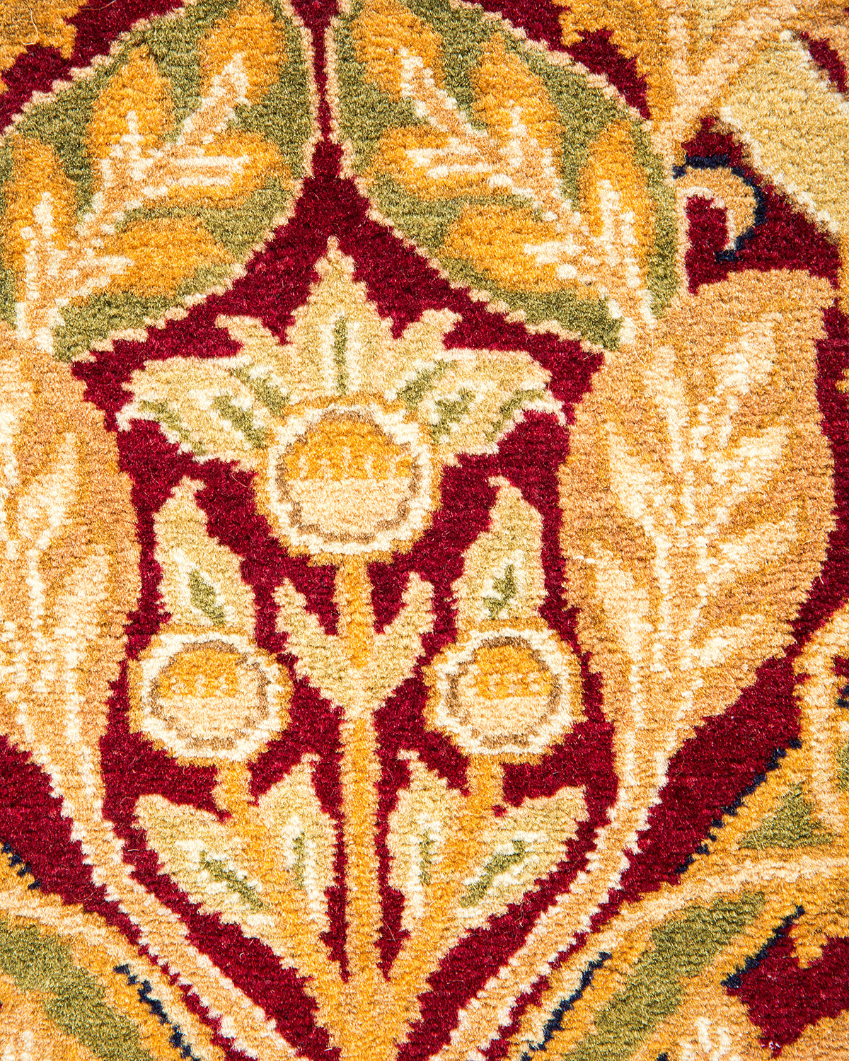Mogul, One-of-a-Kind Hand-Knotted Area Rug - Red, 6' 0" x 6' 2"